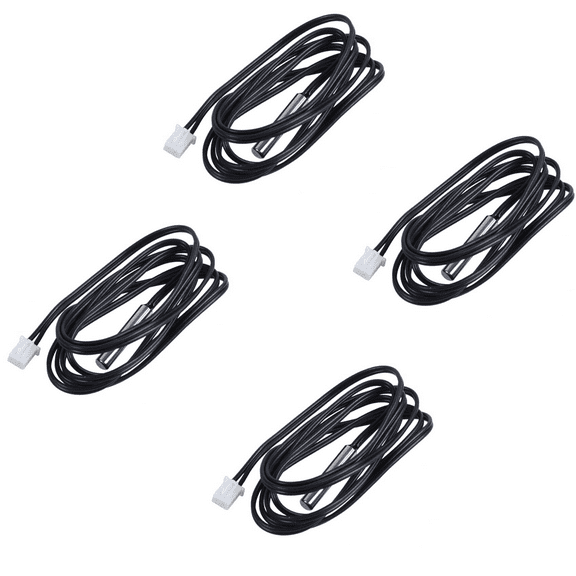4X 10K Ohm Waterproof Digital Thermal Temperature Sensor Probe 1M