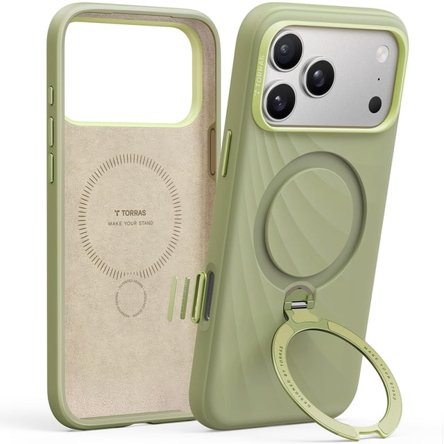 Funda de teléfono TORRAS Q3 Wind Flow Silicone para iPhone 17 Pro
