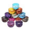 thumbnail image 1 of Tarro De Vela De Acero Inoxidable Con Patrón De Constelaciones De Latas De Velas De 12 Piezas 2 Piezas sonducket HA016960-00, 1 of 6