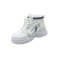 thumbnail image 2 of RuiJiao Gift Women's High-Top Fleece Lined Boots, Trendy Thick Heel Workwear Short Boots, 2 of 9