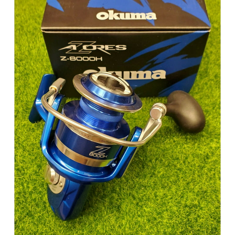 Okuma Azores Blue Saltwater Spinning Reel Z-8000H