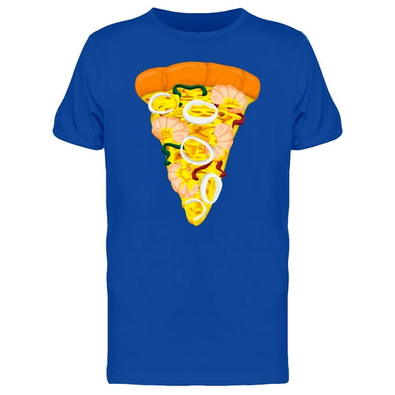 Seafood Slice Of Pizza Tee Men's -Image by Shutterstock