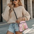 thumbnail image 4 of HELLHERO Waterproof Ladies’ Leather Crossbody Shoulder Purse for Travel Storage Daily, Lightweight Spacious Shoulder Bag, Hand-drawn Hearts, 4 of 7