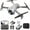 Gray, variant on Eurhowing I3 PRO RC Drone, 4K HD Dual Camera Drone, FPV WIFI Foldable Obstacle Avoidance Quadcopter with 2 Batteries & Brushless Motor