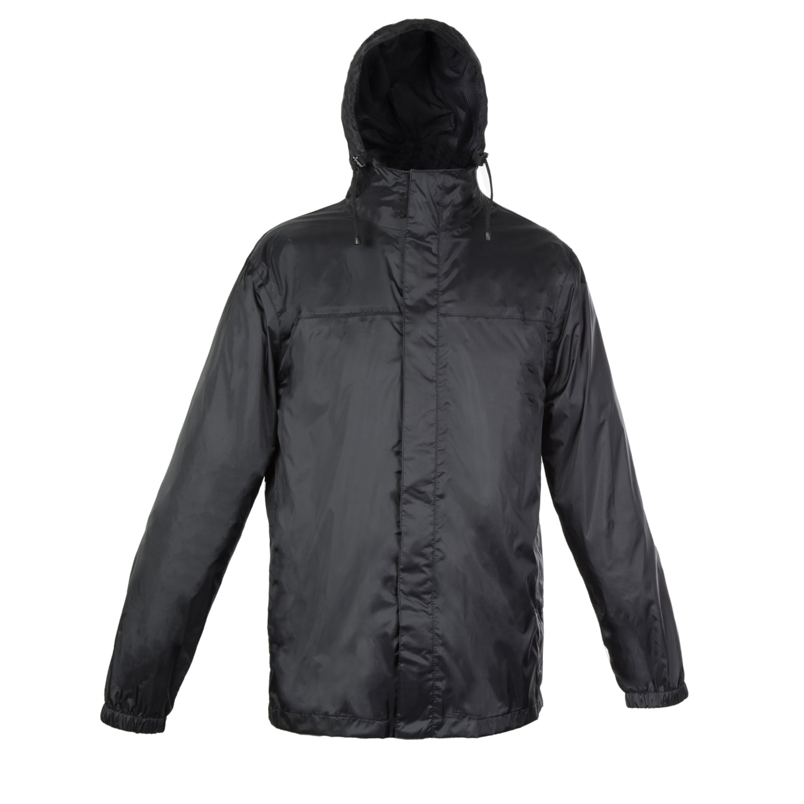 Mossi, 51-124-15, Mens Ultralight Rain Jacket - Black, Large - Walmart.com