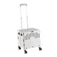 thumbnail image 2 of Carrito de compras plegable Carrito de mano Carrito utilitario plegable para acampar en Gris, 2 of 8