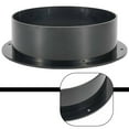 thumbnail image 2 of Raccord de Tuyau Droit en ABS, Collerette de Ventilation, Conduit d'Évacuation, Raccords de Conduit d'Air, 2 of 9