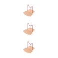 thumbnail image 2 of serony 1/2/3/5 Pot Lid Rack Multifunctional Kitchen Organizer Punch-free Plastic Small Spoons Pad Bracket Fork Accessories Tools Pink 3PCS, 2 of 6