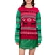 thumbnail image 3 of Suéter de punto navideño para mujer, estampado de letras, ciervo, copo de nieve, manga larga, cuello redondo, jerséis casuales para otoño e invierno, 3 of 5