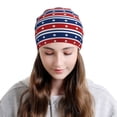 thumbnail image 2 of Gaeub Fourth Of July Print Beanie Hats for Men Women,Winter Caps,Knit Cuffed Beanie,Cuffed Cap,Great for Winter Activities, 2 of 7