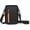 Black, variant on Camera Insert Bag Lens Cube Case Compatible with | Bottom and Side Zipper Openings, Adjustable Strap, Compatible with