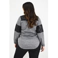thumbnail image 3 of Sobrecamisa a cuadros Roman Fashion Talla Extra 8051 Gris, 3 of 7