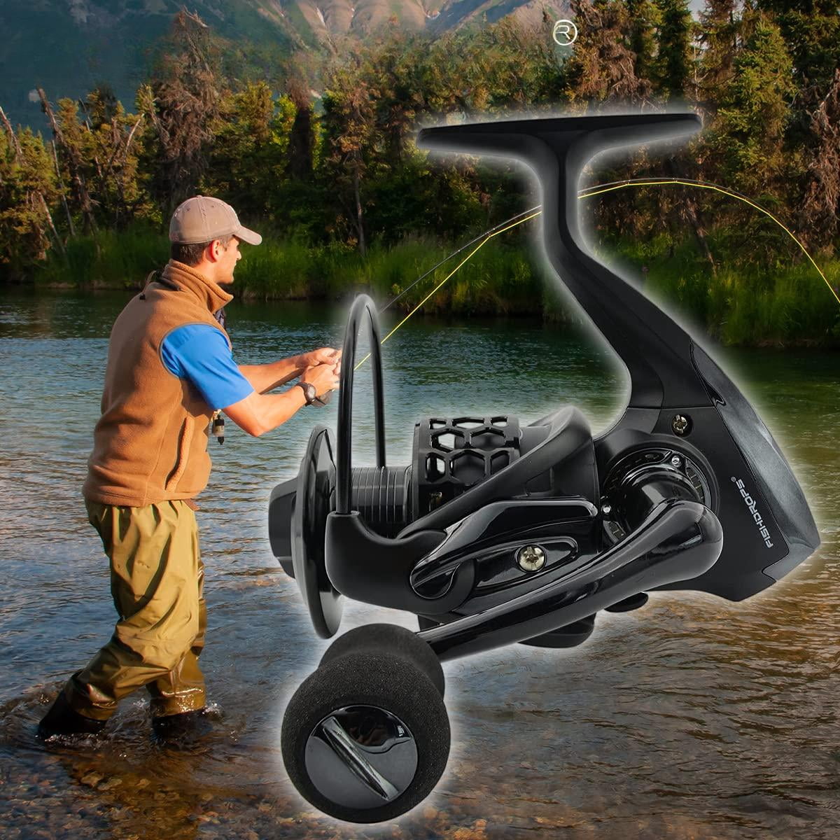 Spinning Fishing Reels 12+1bb Ultra Lightweight Carved Aluminum Spool Affordable Smooth