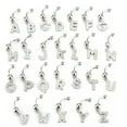 thumbnail image 2 of GKNET A-U Alphabet Anti-allergic Charm Navel Belly Button Ring Body Piercing Jewelry-N, 2 of 9