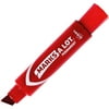 Avery Marks-A-Lot Jumbo Desk-Style Permanent Marker, Chisel Tip, Red