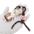 thumbnail image 5 of Unique Bargains 1 Pc Handbag Charm Cute Rope Handbag Accessories Coffee Color, 5 of 6
