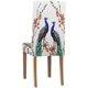 thumbnail image 2 of Funda protectora para silla ABPHQTO diseño floral y pavo real juego de 1, 2 of 4