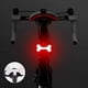 thumbnail image 1 of Luces traseras con forma de hueso para bicicleta Luces traseras LED Luces de señal de giro Recargables por USB 5 modos Luces de advertencia de ciclismo a prueba de agua para bicicleta de montaña y bi, 1 of 5