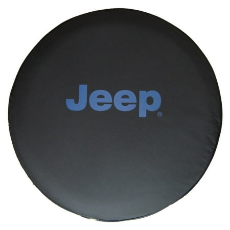 SpareCover Brawny Series - Jeep 30" Blue logo Tire Cover