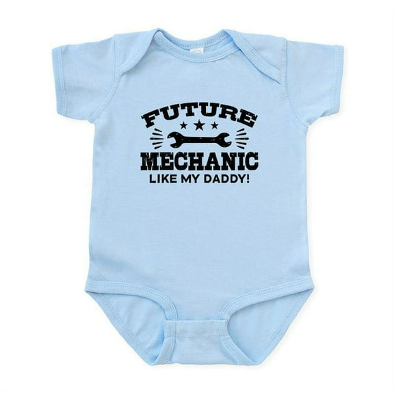 CafePress - Future Mechanic Infant Bodysuit - Baby Light Bodysuit, Size Newborn - 24 Months