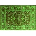 thumbnail image 1 of Ahgly Company Indoor Rectangle Oriental Green Industrial Area Rugs, 5' x 8', 1 of 4