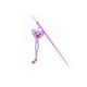 thumbnail image 1 of Juguete Gato Pawffy Stick Peluche Cuerda Cascabel Sunny Sunny SP-3770, 1 of 1