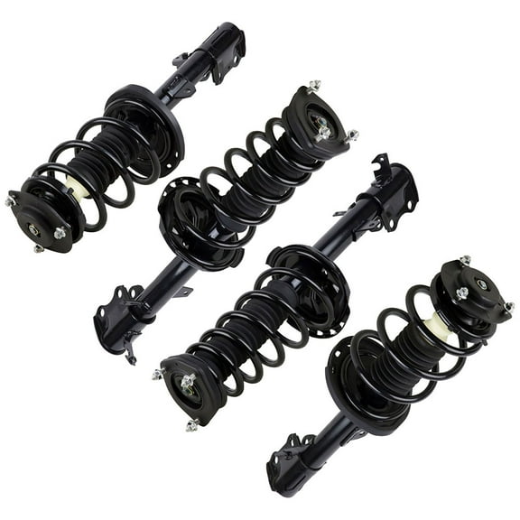 Duralo Front Rear Shock Strut Spring Assembly For Toyota Highlander 4WD AWD 2008 2009 2010 2011 2012 2013