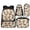 Orange Fruit Capybara, variant on Pzuqiu Orange Fruit Capybara Kids Backpack for School Girls 8-12 4pcs School Backpacks Sets with Lunch Bag Pencil Case 17 Inch Bookpack with Shoulder Strap Camping Bacpack for Teens