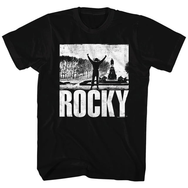 Rocky Mgm Film Philadephia Art Museum Marches Gagnant Posture Adulte T-Shirt Tee