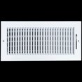 thumbnail image 3 of Fits 14x6 Duct Opening 1 WAY Steel Air Supply Diffuser by Handua | Register Vent Cover Grill for Sidewall and Ceiling | White | Outer Dimensions: 15.75" X 7.75", 3 of 8