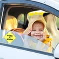 thumbnail image 5 of Queilt Pack Panneaux d'Avertissement pour Bébé à Bord pour Voiture - 12.5cm - Autocollant de Sécurité avec Double Ventouses pour Fenêtre, 5 of 5