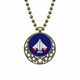 thumbnail image 1 of Nave espacial despegar universo píxel Colgante Estrella Collar Luna Cadena Joyas Unbranded M, 1 of 3