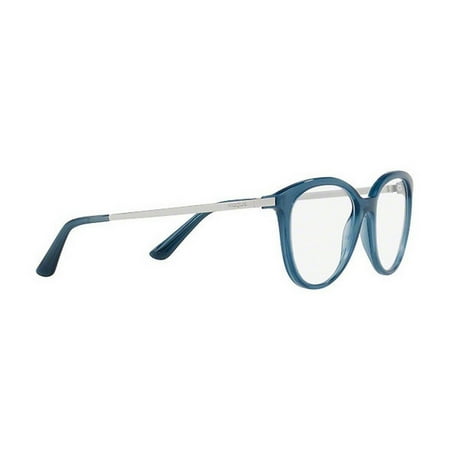 Vogue  Women's VO5151 2534 53 Cateye Metal Plastic Blue Clear Eyeglasses