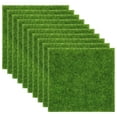 thumbnail image 3 of 10pcs Artificial Grass Mat Fake Turf Outdoor Faux Grass Mat Garden Artificial Grass Landscaping, 3 of 4