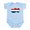 Sky Blue, variant on CafePress - Dutch Clog Baby Light Bodysuit - Baby Light Bodysuit, Size Newborn - 24 Months