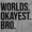Sport Grey, variant on Worlds Okayest Bro Sibling Brother Hoodie Hooded Sweatshirt Men Brisco Brands S