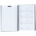 Iconikal SpiralBound Address and Telephone Book with Plastic Cover
