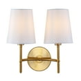 thumbnail image 3 of Safavieh Barrett Modern Glam Two Light Wall Sconce, 3 of 4
