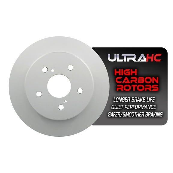 UltraHC Coated High Carbon Brake Rotor, Rear UR001577, Toyota RAV4 2021-2019