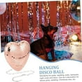 thumbnail image 5 of Disco Ball,Heart Shaped Balls Decoration for ,Bar,KTV,Etc.Hanging Decor Retro-Reflective Ball, 5 of 10