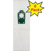 Replacement Hepa Bags for CleanMax Zoom Series Vacuum Cleaners - Replaces CLH-6