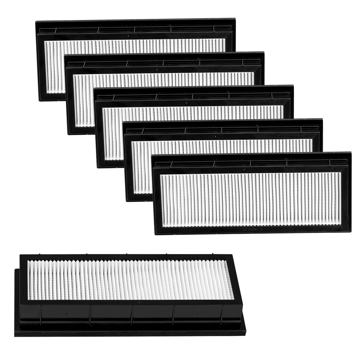 Costway 6 PCS HEPA Composite Filters Replacement Part For Robot Vacuum