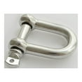 thumbnail image 1 of TAILTOSS 2 Pcs Manille en Acier Inoxydable, Résistance à la Corrosion pour Bateau, 1 of 6