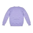 thumbnail image 5 of Sweaters For Women New Round Neck Long Sleeve Loose Pullover Solid Knit Bottom Shirt Nylon Purple Size S-2Xl Oversized Sweaters For Women, 5 of 5