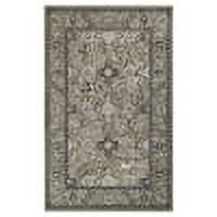 Superior Radcliffe Floral Medallion Indoor Area Rug, 3' x 5', Green