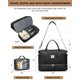 thumbnail image 5 of Bolsa de viaje de fin de semana FIUAIE con compartimento para zapatos para mujer, 5 of 8