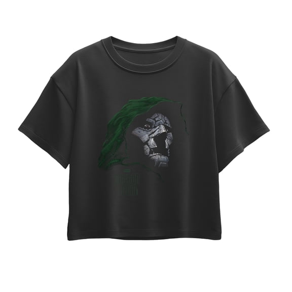Fantastic Four - Dr. Doom Portrait - Youth Girls Boxy T-Shirt