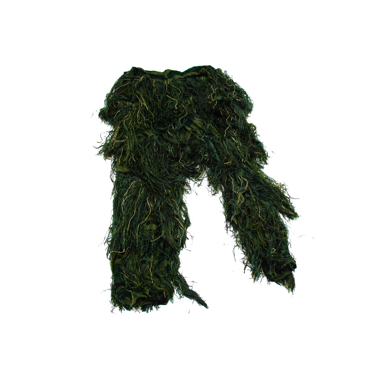Ghillie Suit 3 Piece Set - Woodland and Forest Design - One Size Fits Most Adults M-XXL By Modern Warrior