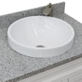 thumbnail image 6 of Bellaterra Home 400700-31-WH-GYR 31 in. Single Rectangle Sink Vanity with Granite Top, White & Gray, 6 of 28