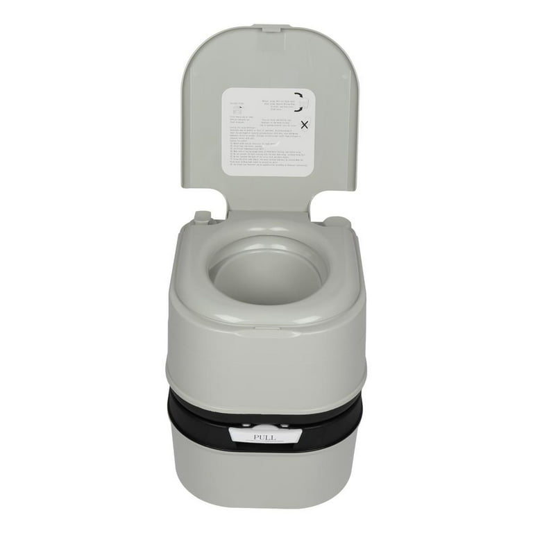 Winado 20 in. Portable Toilet for Outdoor Activities, Non-Electric,  Waterless Toilet, White 268518476230 - The Home Depot